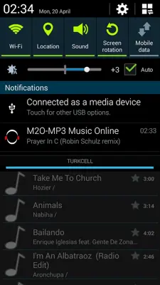 M2O-MP3 Music Online android App screenshot 0